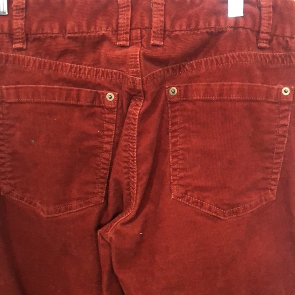 J.Crew Women’s Corduroy Pant Terra-cotta Boot cut Size small Bo ho Autumn core - Picture 7 of 17
